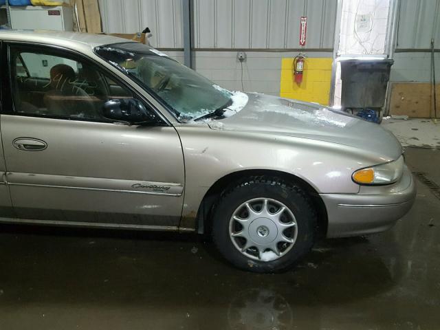 2G4WS52J921186115 - 2002 BUICK CENTURY CU BEIGE photo 9