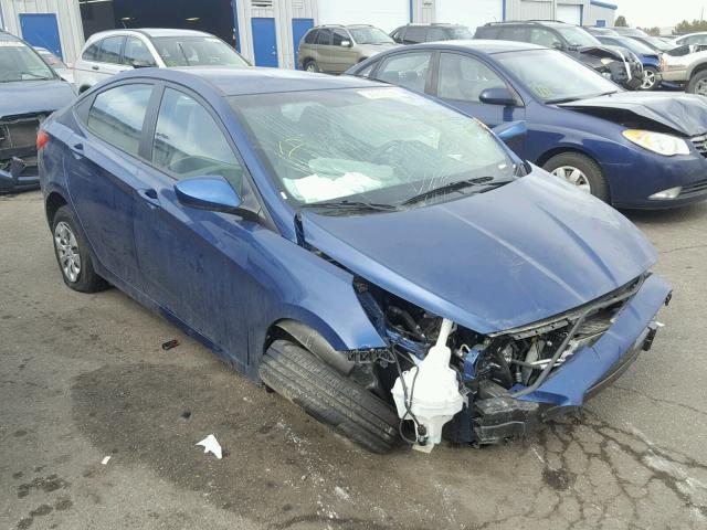 KMHCT4AE3HU317289 - 2017 HYUNDAI ACCENT SE BLUE photo 1