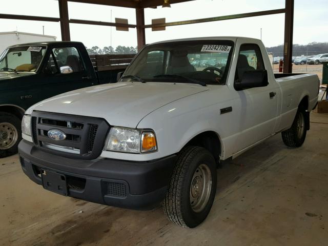 1FTYR10D26PA79690 - 2006 FORD RANGER WHITE photo 2