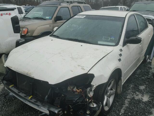 1N4BL11D35C272254 - 2005 NISSAN ALTIMA SE WHITE photo 2