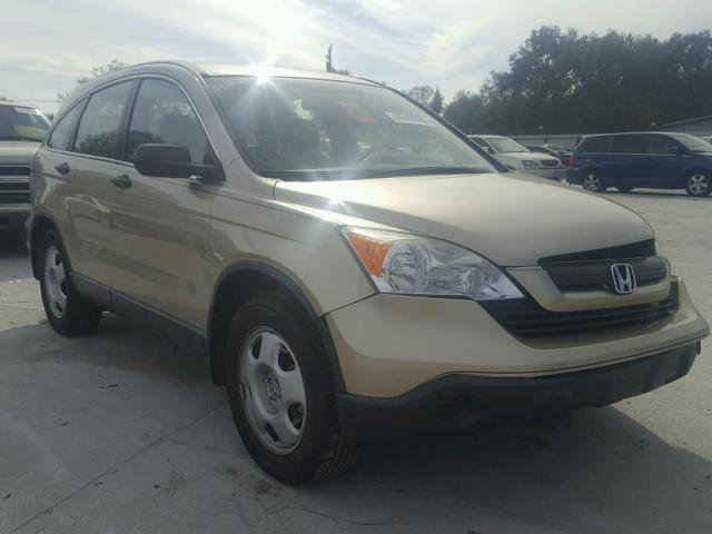 JHLRE48357C074931 - 2007 HONDA CR-V LX GOLD photo 1