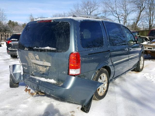 5GADV33197D110607 - 2007 BUICK TERRAZA CX BLUE photo 4