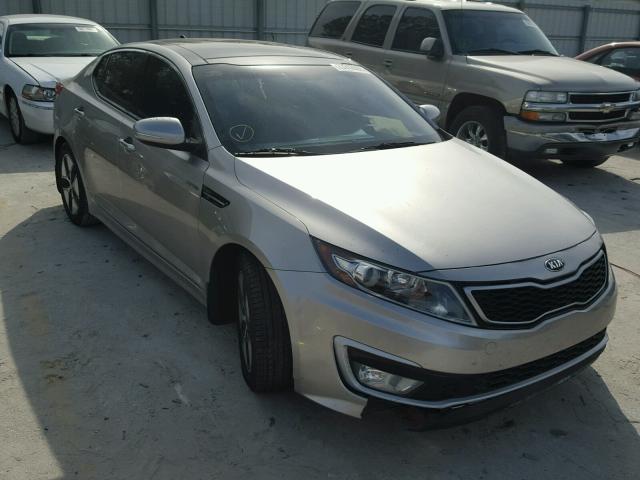 KNAGM4AD9D5044712 - 2013 KIA OPTIMA HYB SILVER photo 1