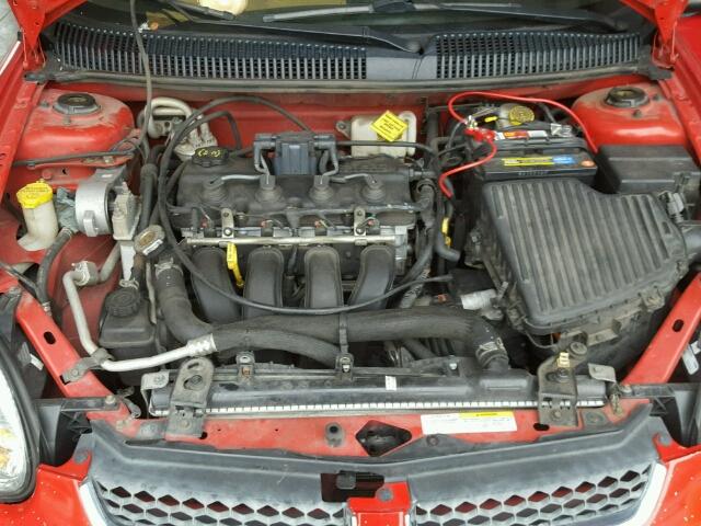 1B3ES56C75D130633 - 2005 DODGE NEON SXT RED photo 7