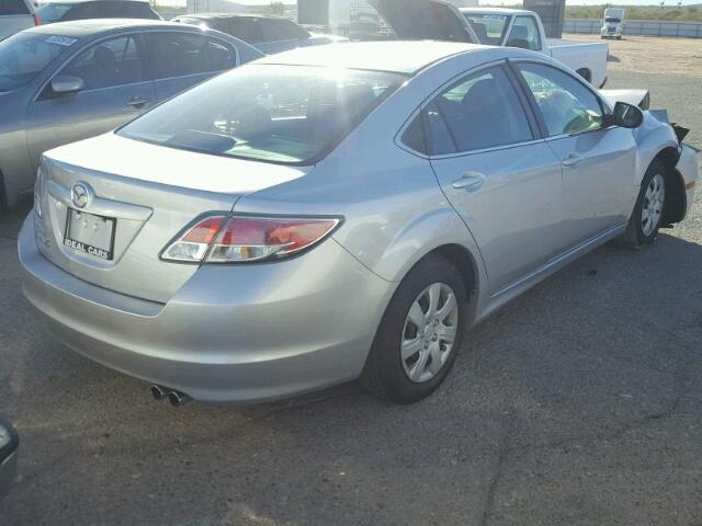 1YVHZ8BH8B5M20387 - 2011 MAZDA 6 I SILVER photo 4