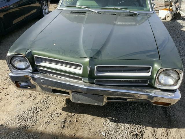 213271W256963 - 1971 PONTIAC VENTURA GREEN photo 7