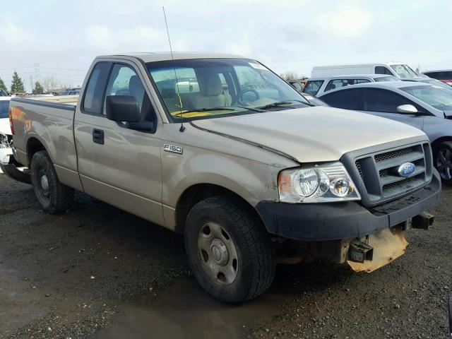 1FTRF12548KC27843 - 2008 FORD F150 TAN photo 1