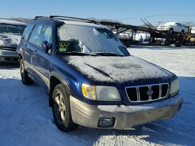 JF1SF65511H724268 - 2001 SUBARU FORESTER S Mavi foto 1