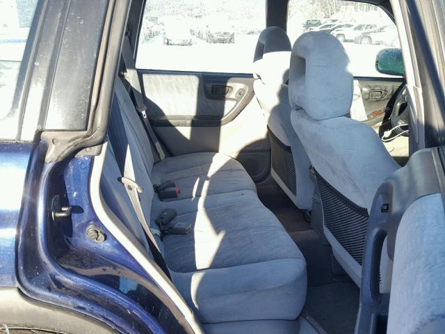 JF1SF65511H724268 - 2001 SUBARU FORESTER S Mavi foto 6