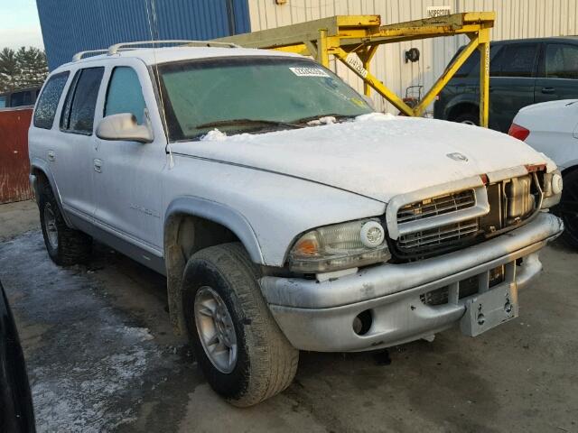 1B4HS28Y9WF141848 - 1998 DODGE DURANGO WHITE photo 1