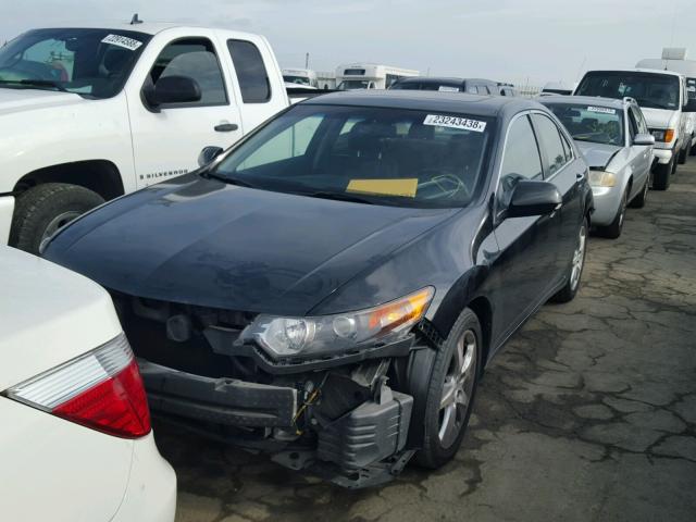 JH4CU2F60BC018183 - 2011 ACURA TSX BLACK photo 2