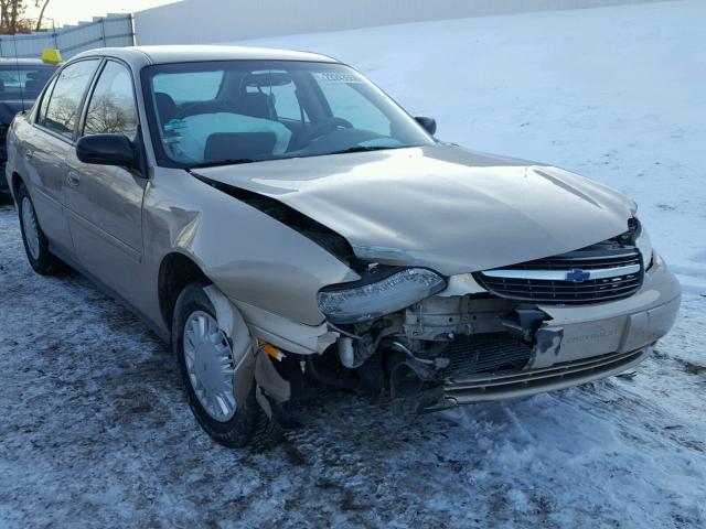 1G1ND52J816177464 - 2001 CHEVROLET MALIBU GOLD photo 1