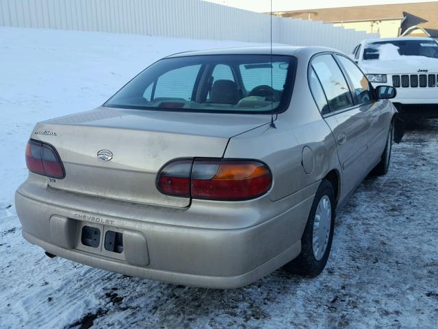 1G1ND52J816177464 - 2001 CHEVROLET MALIBU GOLD photo 4