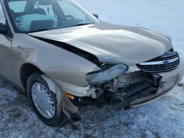 1G1ND52J816177464 - 2001 CHEVROLET MALIBU GOLD photo 9