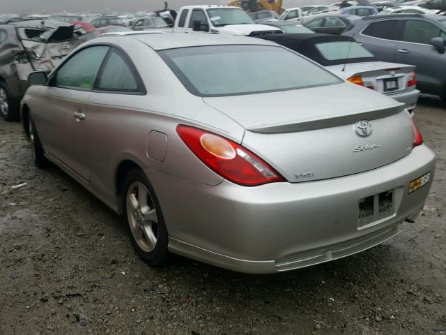 4T1CE38P34U779129 - 2004 TOYOTA CAMRY SOLA GRAY photo 3