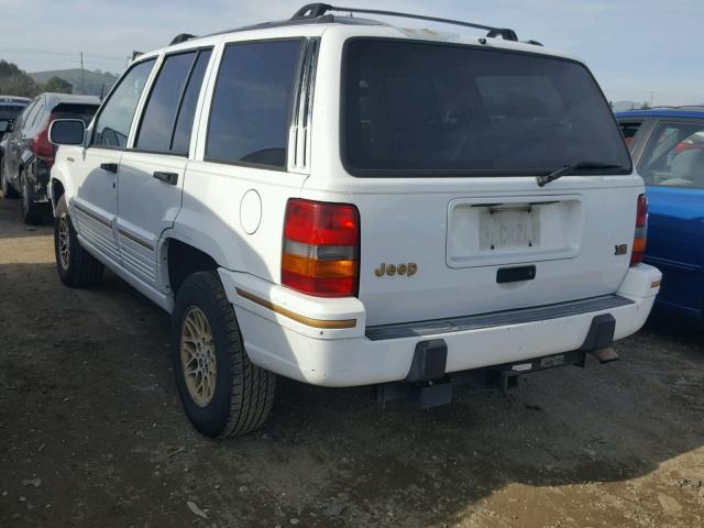 1J4GZ78Y7SC631668 - 1995 JEEP GRAND CHER WHITE photo 3