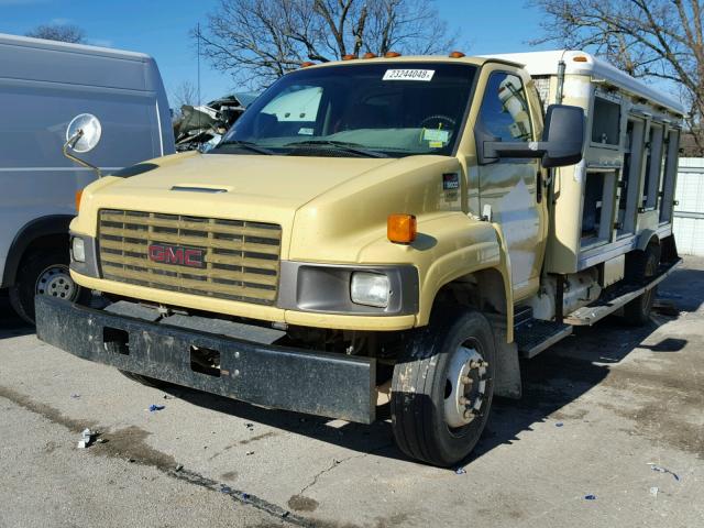 1GDJ5C1G89F412899 - 2009 GMC C5500 C5C0 YELLOW photo 2