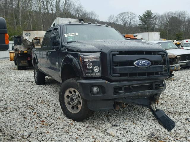 1FT8W3BT0EEB56236 - 2014 FORD F350 SUPER BLACK photo 1