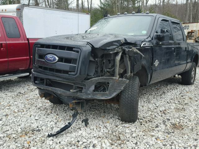 1FT8W3BT0EEB56236 - 2014 FORD F350 SUPER BLACK photo 9