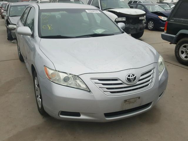 4T1BE46K07U040295 - 2007 TOYOTA CAMRY NEW SILVER photo 1