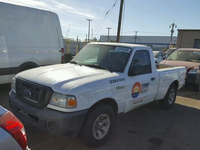 1FTKR1AD3BPB02344 - 2011 FORD RANGER WHITE photo 2