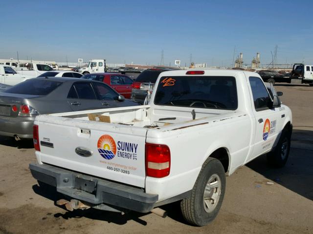 1FTKR1AD3BPB02344 - 2011 FORD RANGER WHITE photo 4