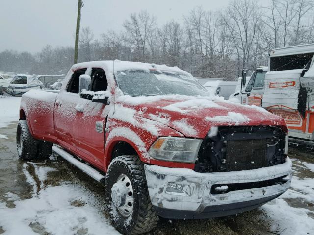 3C63DRKL9CG223500 - 2012 DODGE RAM 3500 L RED photo 1