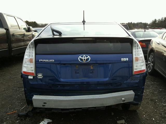 JTDKN3DU4A1232525 - 2010 TOYOTA PRIUS BLUE photo 9