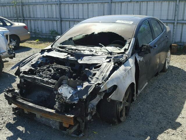 3FA6P0HR4DR274161 - 2013 FORD FUSION SE BLACK photo 2