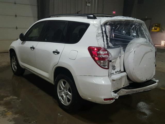 JTMBF4DV3AD029894 - 2010 TOYOTA RAV4 WHITE photo 3