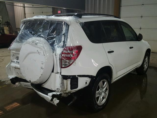 JTMBF4DV3AD029894 - 2010 TOYOTA RAV4 WHITE photo 4