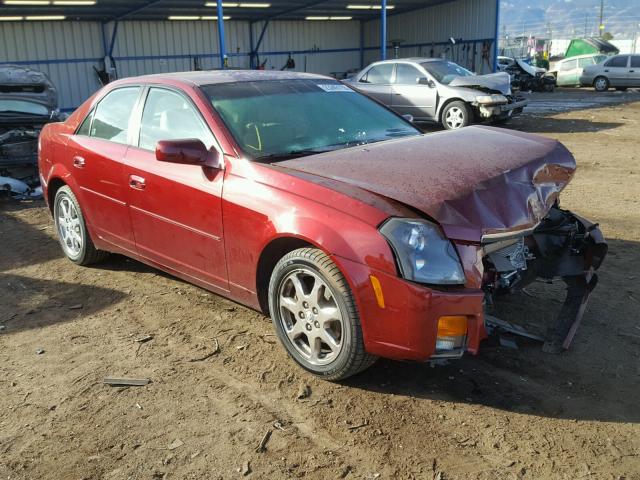 1G6DM57N830145802 - 2003 CADILLAC CTS RED photo 1