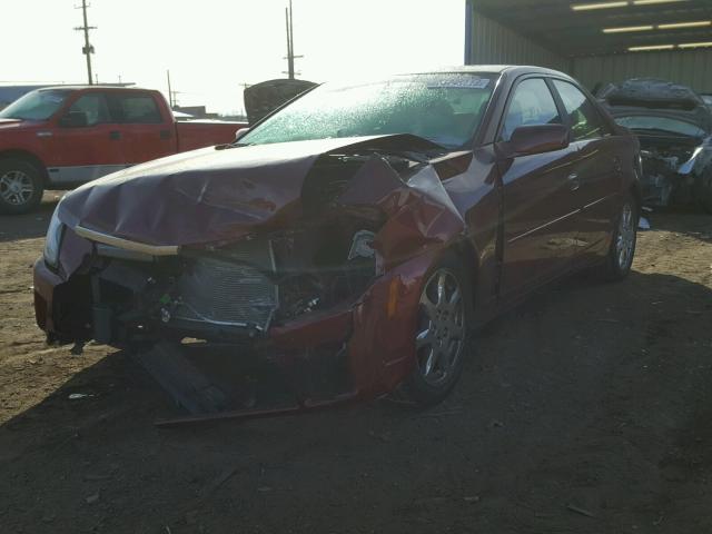 1G6DM57N830145802 - 2003 CADILLAC CTS RED photo 2