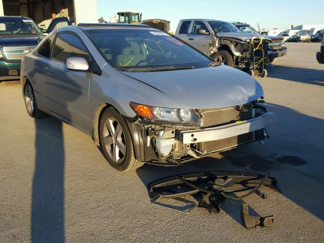 2HGFG12858H523179 - 2008 HONDA CIVIC EX SILVER photo 1