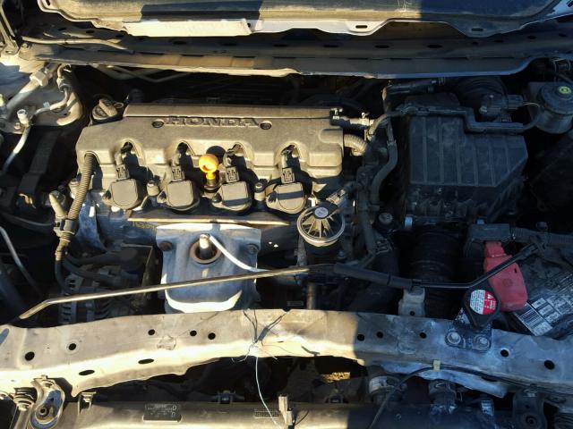 2HGFG12858H523179 - 2008 HONDA CIVIC EX ვერცხლისფერი ფოტო 7