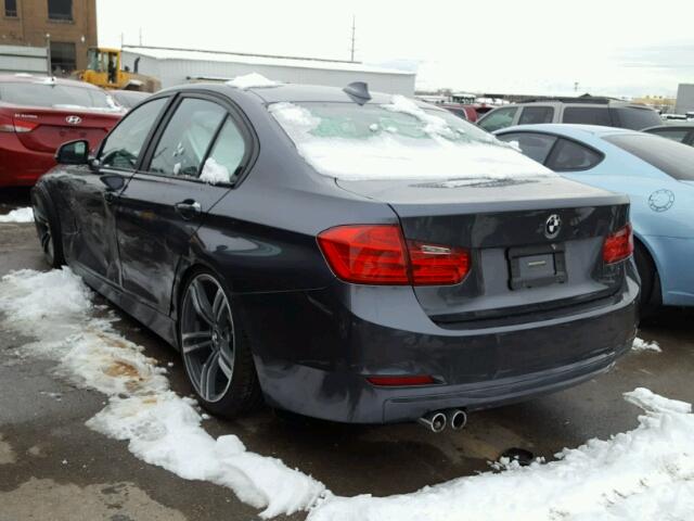 WBA3B5G5XENS08996 - 2014 BMW 328 XI SUL GRAY photo 3