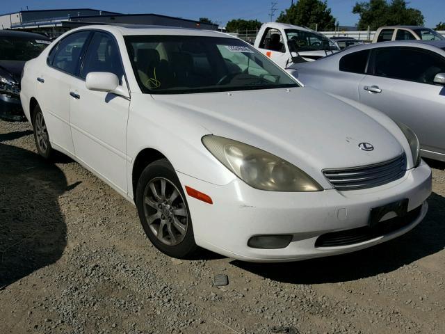 JTHBA30G845001683 - 2004 LEXUS ES 330 WHITE photo 1