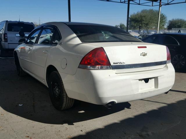 2G1WS55R179287477 - 2007 CHEVROLET IMPALA POL WHITE photo 3