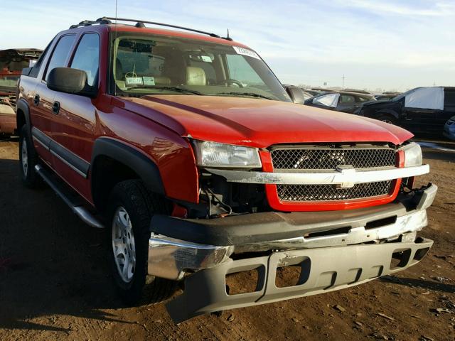 3GNEK12T04G171448 - 2004 CHEVROLET AVALANCHE RED photo 1