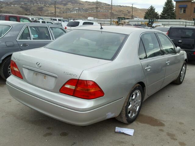 JTHBN30F610010564 - 2001 LEXUS LS 430 SILVER photo 4