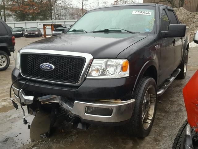 1FTPW14585KC37291 - 2005 FORD F150 SUPER BLACK photo 2