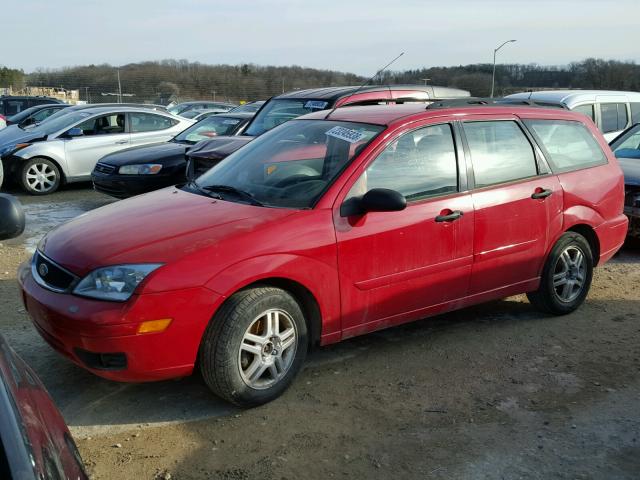 1FAFP36N96W133782 - 2006 FORD FOCUS ZXW RED photo 2