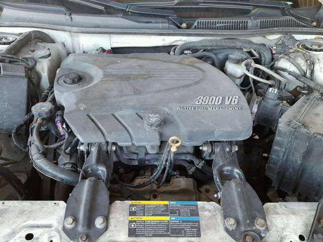 2G1WS553081329309 - 2008 CHEVROLET IMPALA POL WHITE photo 7