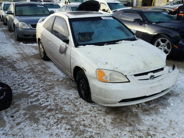 1HGEM22962L029278 - 2002 HONDA CIVIC EX WHITE photo 1