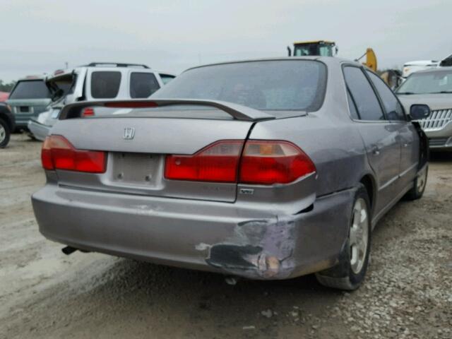 1HGCG1654YA029512 - 2000 HONDA ACCORD EX GRAY photo 4