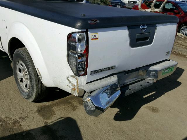 1N6BD06T87C429343 - 2007 NISSAN FRONTIER K WHITE photo 9