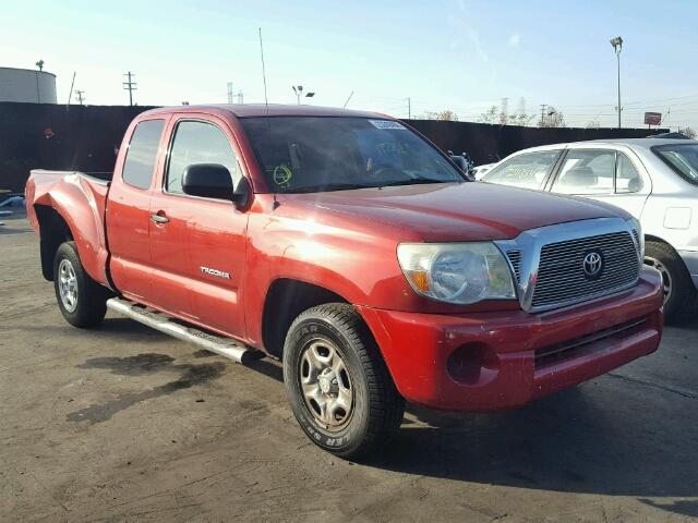 5TETX22NX6Z164958 - 2006 TOYOTA TACOMA ACC RED photo 1