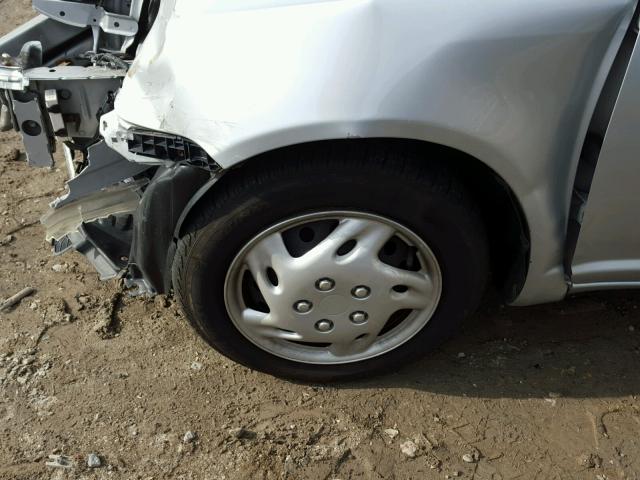 JTDBT123135053648 - 2003 TOYOTA ECHO SILVER photo 9