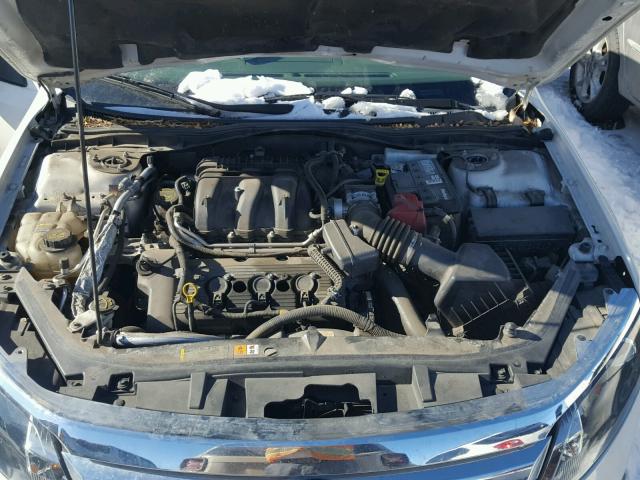 3FAHP0JG7CR328438 - 2012 FORD FUSION SEL WHITE photo 7