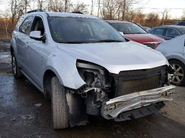 2CNFLEEW9A6311023 - 2010 CHEVROLET EQUINOX LT SILVER photo 1